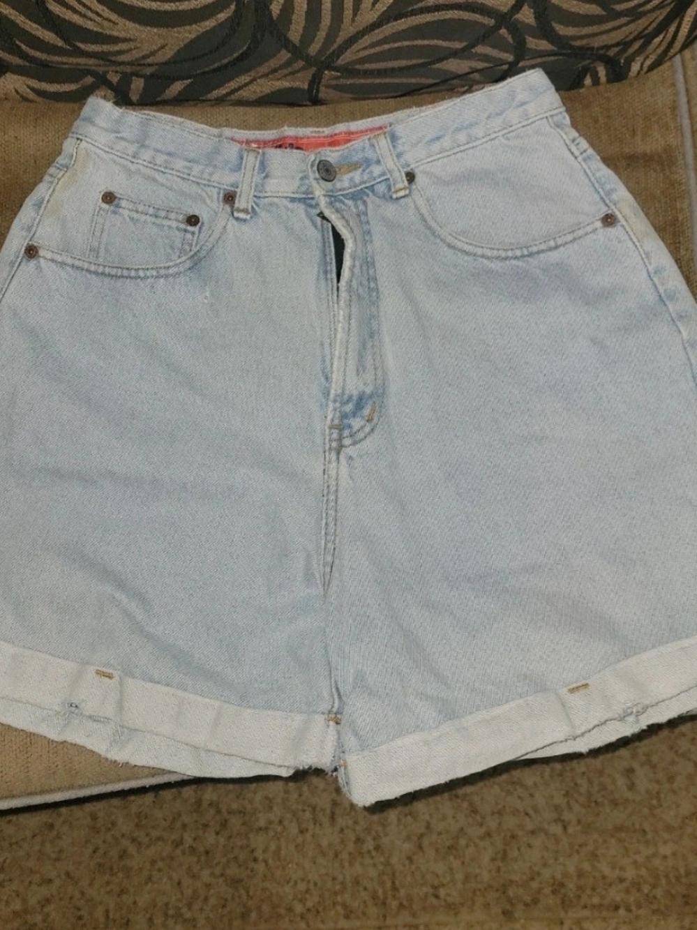 Vintage Buffalo David Bitton Light Wash Denim Shorts